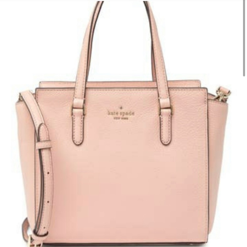Kate Spade NWOT Jackson satchel/crossbody. Blush